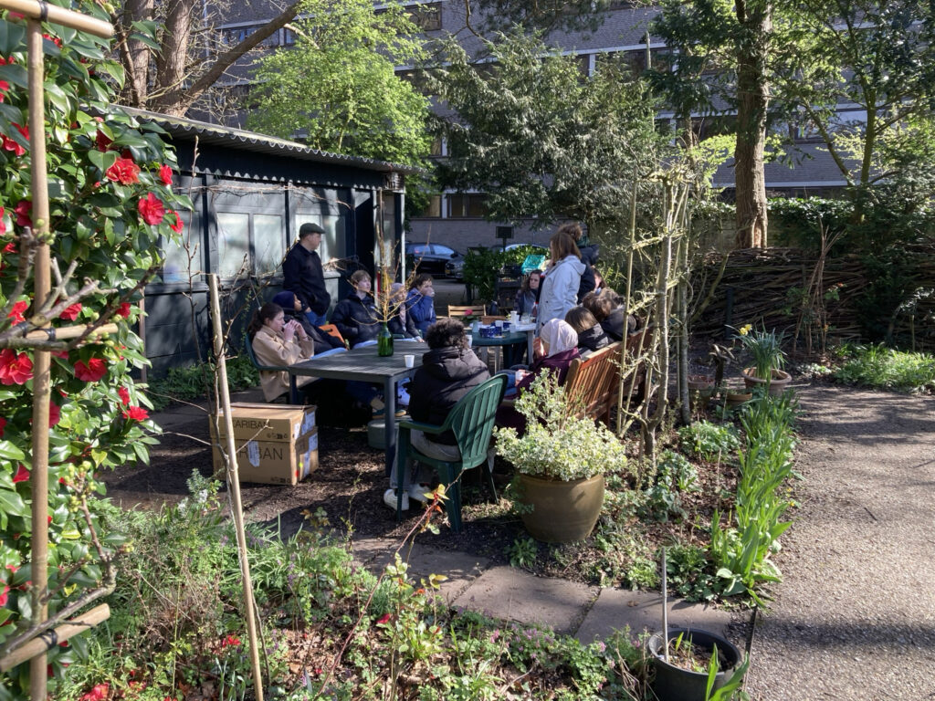 Maerlant-college op bezoek